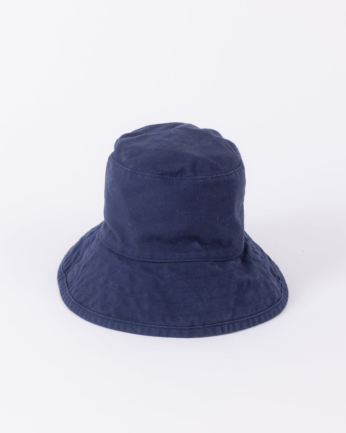 Navy cotton bucket hat