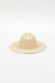Back of tan perforated and vented sun hat