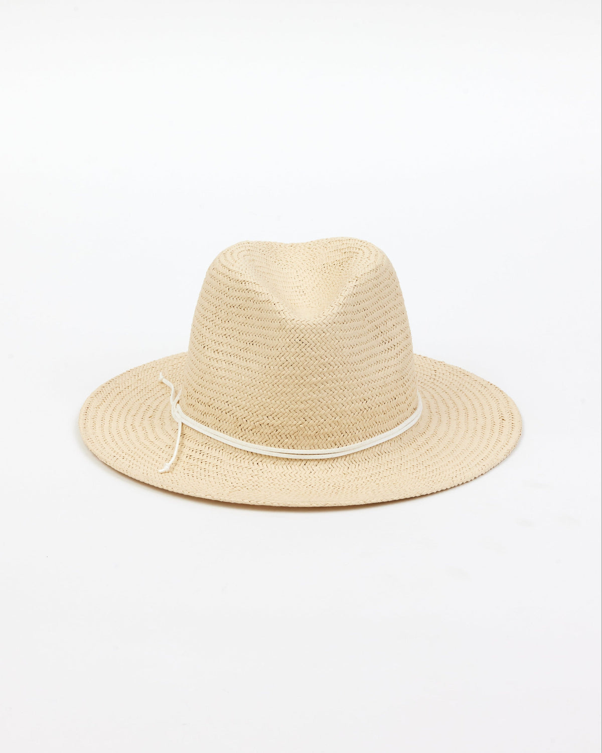 front of natural colored straw fedora