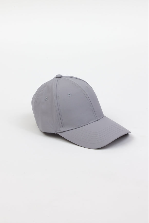Grey rain cap