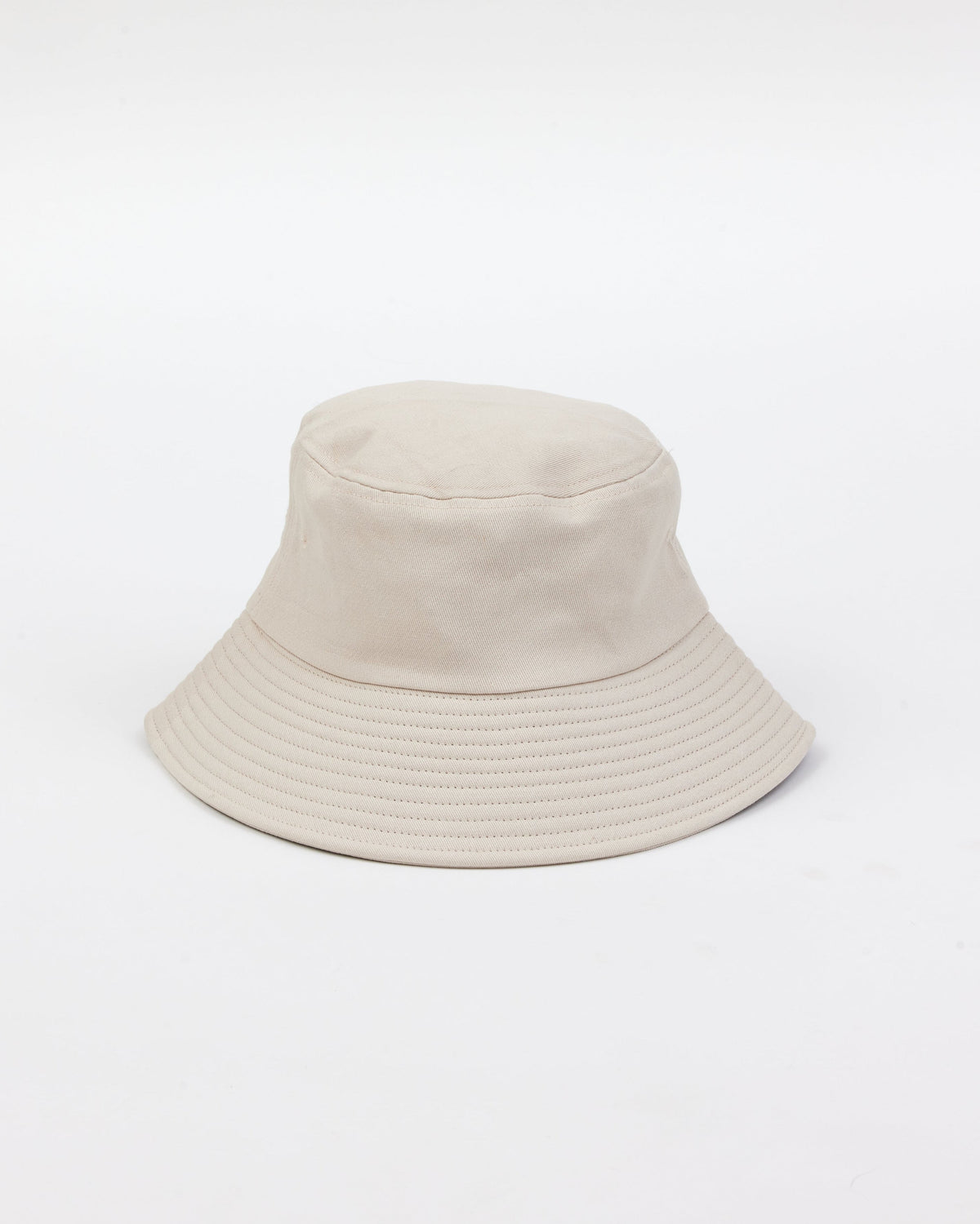 Tan cotton bucket hat