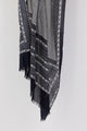 Black and white patterned sarong