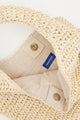 Inside of small slouch bag