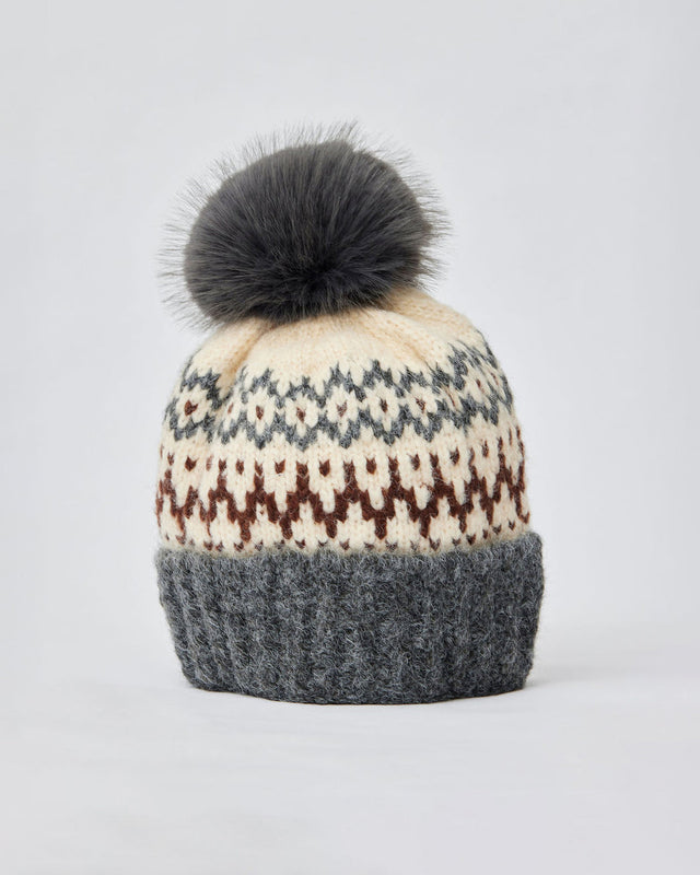 Fair Isle Knit Beanie