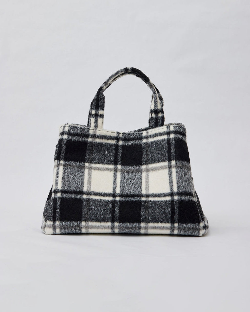 Plaid Airplane Tote