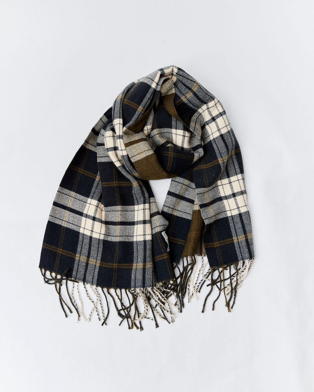 Reversible Plaid Scarf
