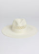Vented and Perforated Detail Sun Hat in bleach color