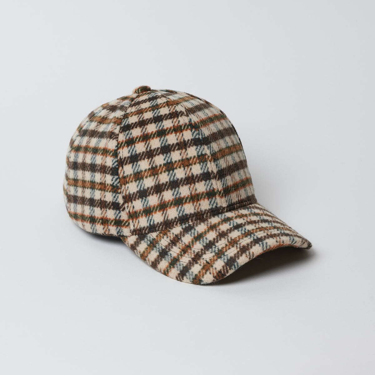 Hat Attack Everyday Houndstooth Cap, New Everyday Plaid Cap – Hat Attack New York main image 2