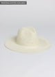 3/4 view of Perforated and Vented Packable hat in bleach