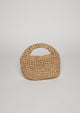 Small tan slouch bag