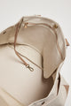 Inside of tote with zipper pouch