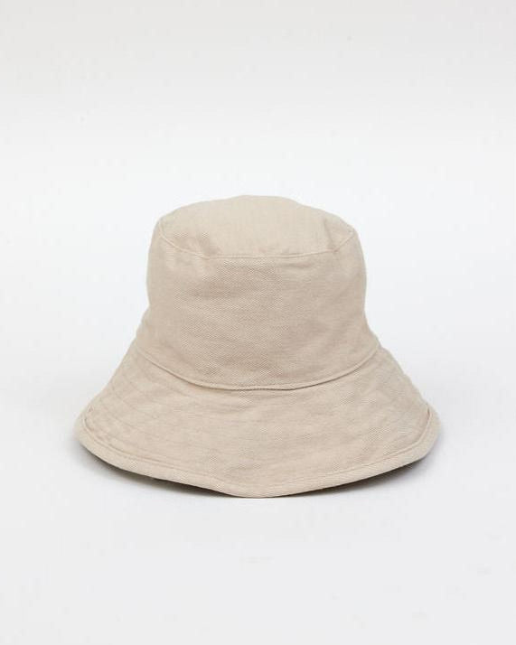 Tan cotton bucket hat