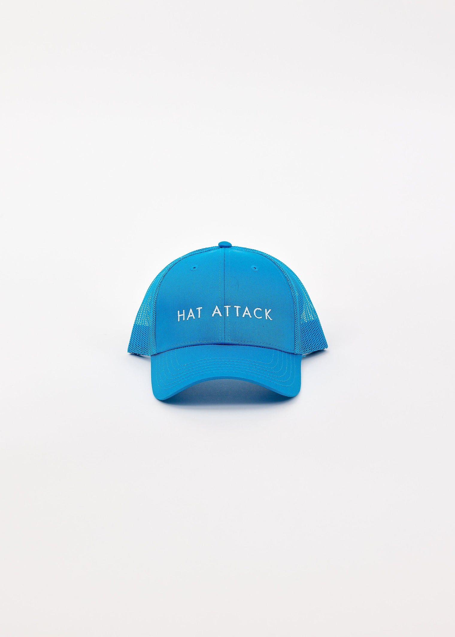 Blue logo cap