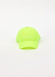 Lime green logo cap