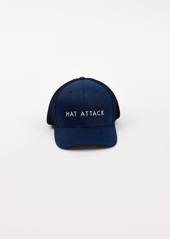 Navy logo cap