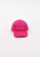 Hot pink loo cap