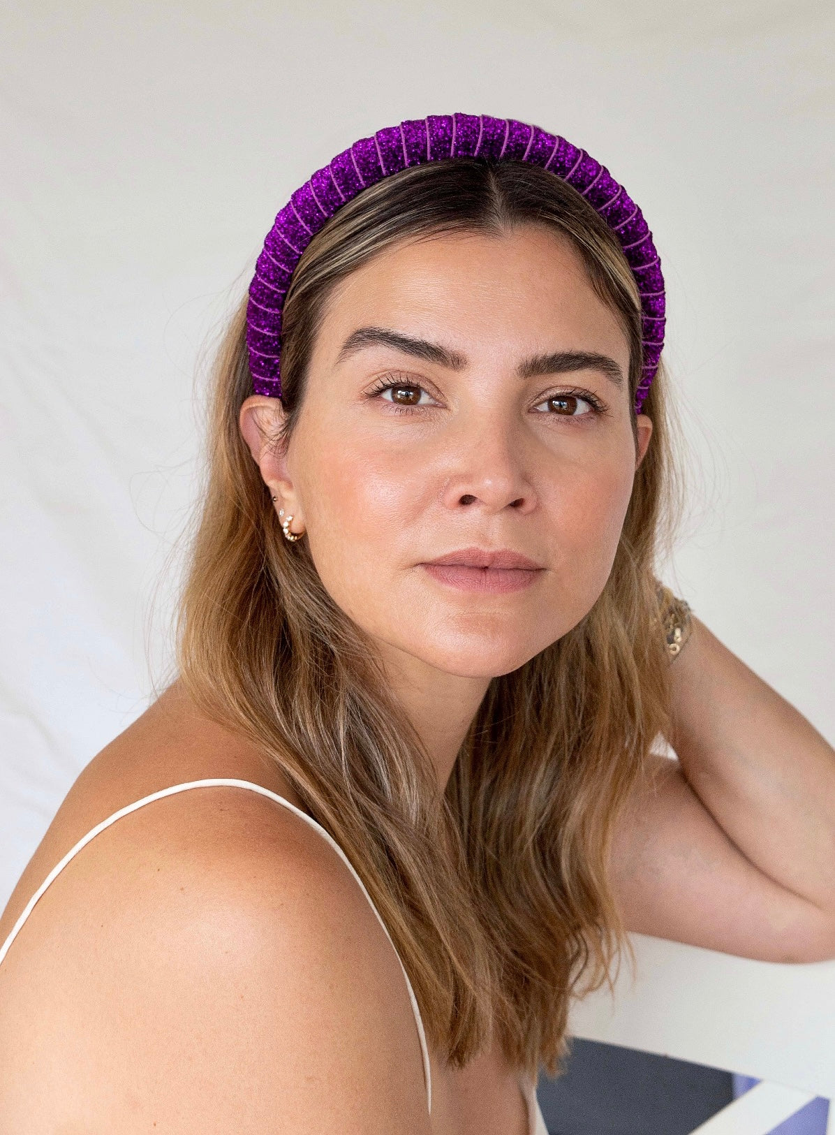 Hat Attack x Kapsule Marin Headband- Purple