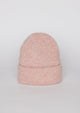 Light pink cuff beanie