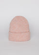 Light pink cuffed beanie