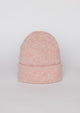 Light pink cuff beanie