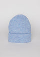 Light blue cuff beanie