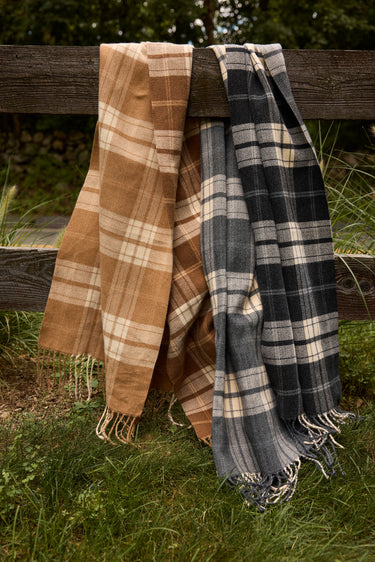 Plaid scarves