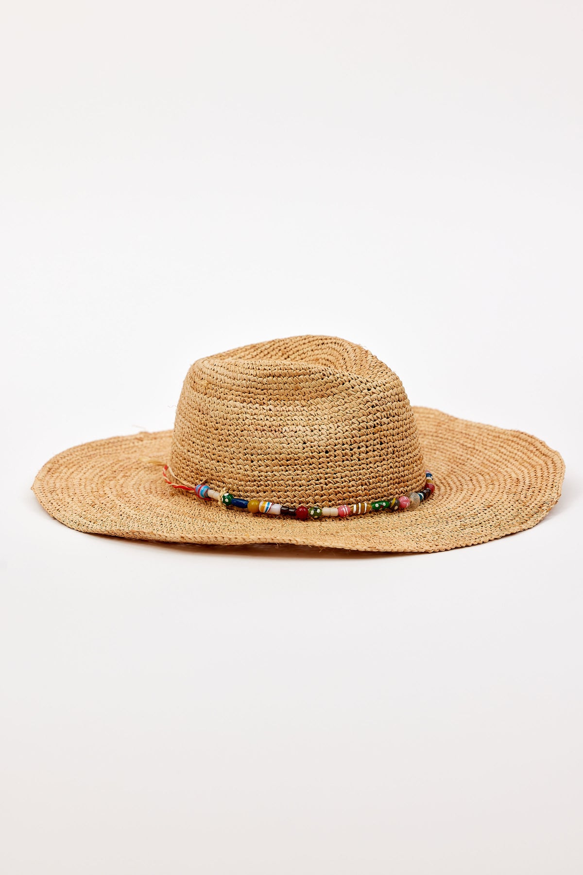 Hat Attack Sun Hat Millie Continental Beach Day Raffia Straw Floppy Wide‎ Brim Millie Continental – Hat Attack New York main image 2