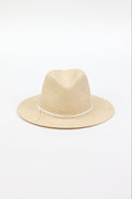 front of natural colored straw fedora