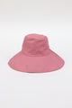 Pink canvas sunhat