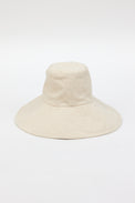 Tan canvas sunhat