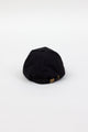 Back of black rain cap