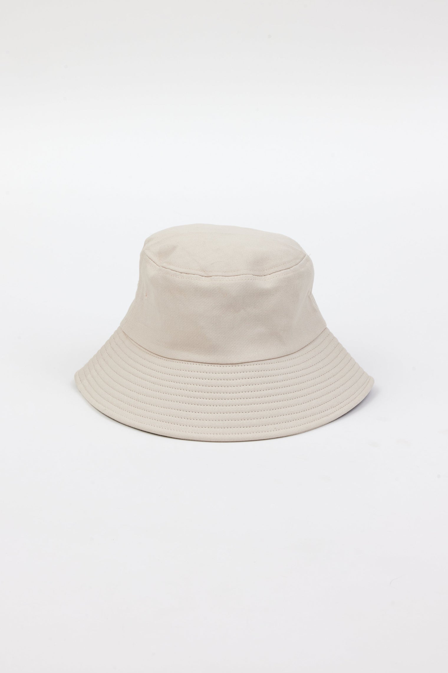 Tan cotton bucket hat