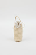 Straw wine bag with handle