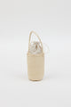 Straw wine bag with handle
