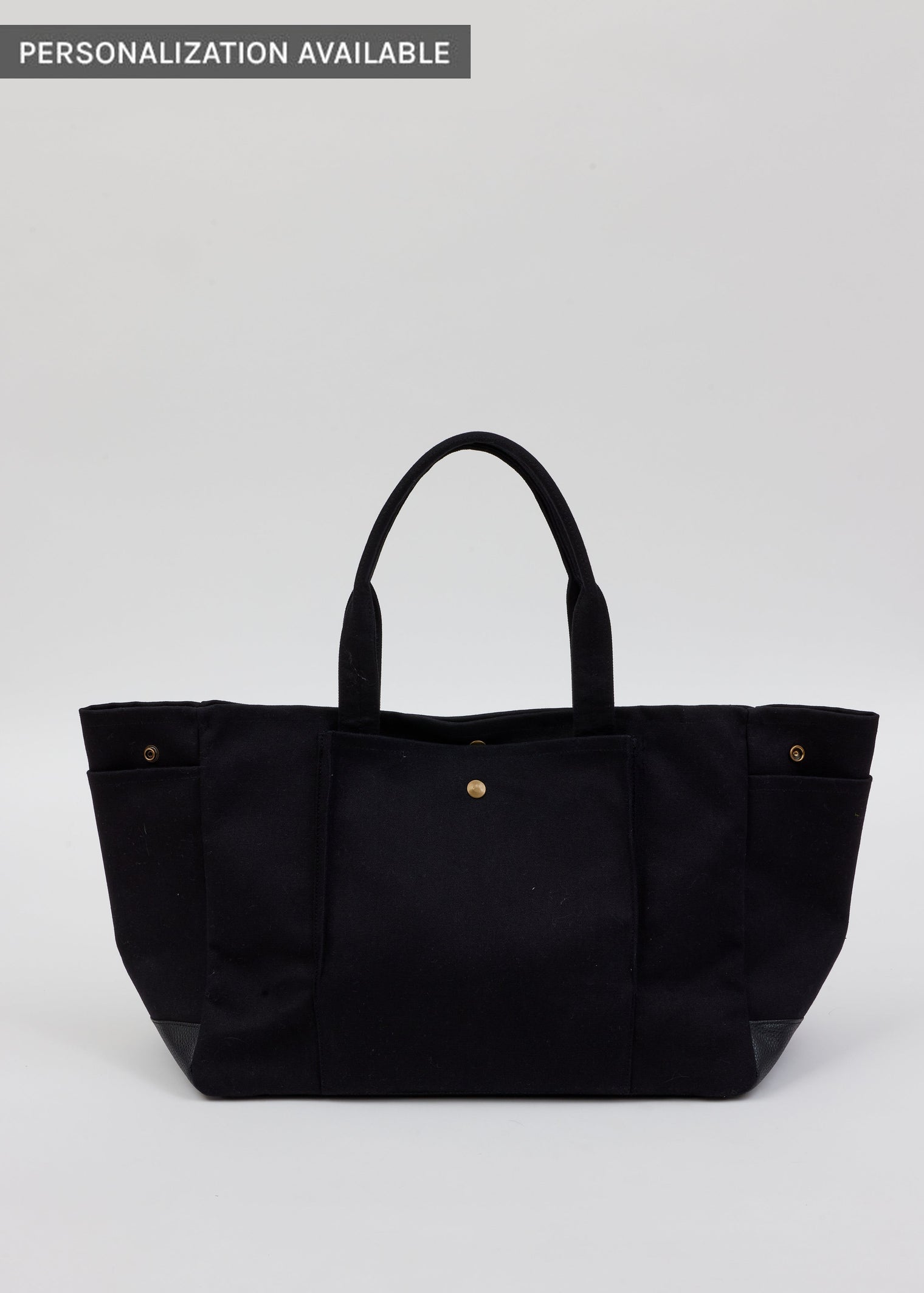 Custom Embroidered Pocket Tote