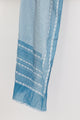 Blue and white sarong