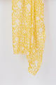 yellow and white floral sarong