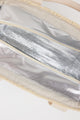Inside of insulated straw cooler bag