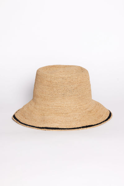 Stripe Modern Crochet Bucket – Hat Attack New York display picture 1