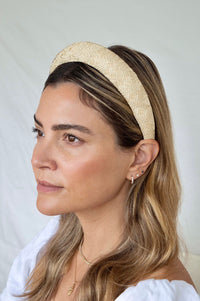 Hat Attack x Kapsule Dylan Headband- Dark Beige