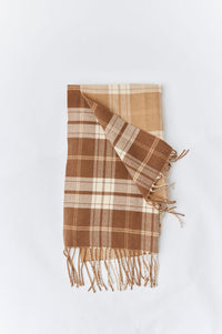 Reversible Plaid Scarf