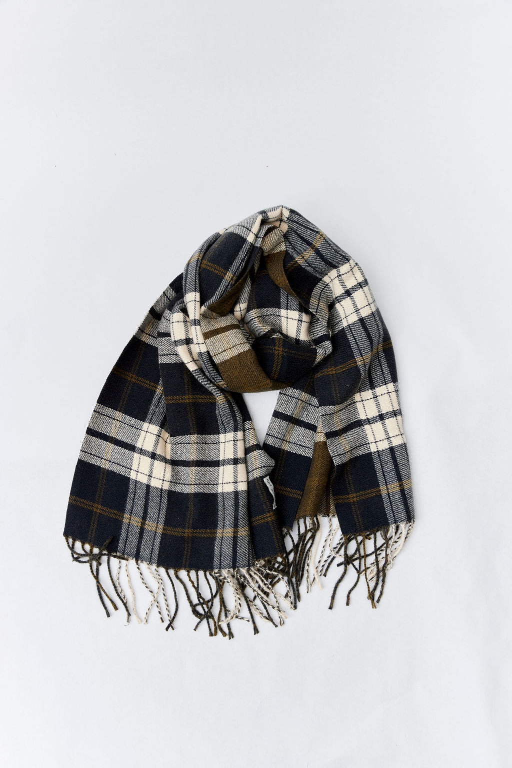 Reversible Plaid Scarf