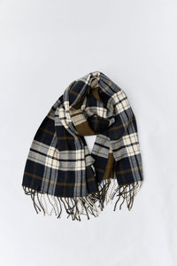 Reversible Plaid Scarf