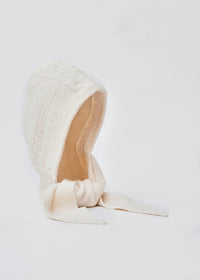 Cable Hooded Scarf