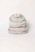 Soft pastel marled beanie