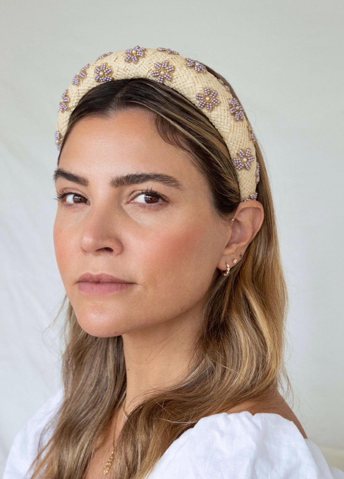 Hat Attack x Kapsule Fleur Headband- Black