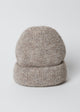 Taupe cuff beanie