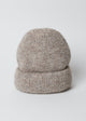 Taupe cuffed beanie