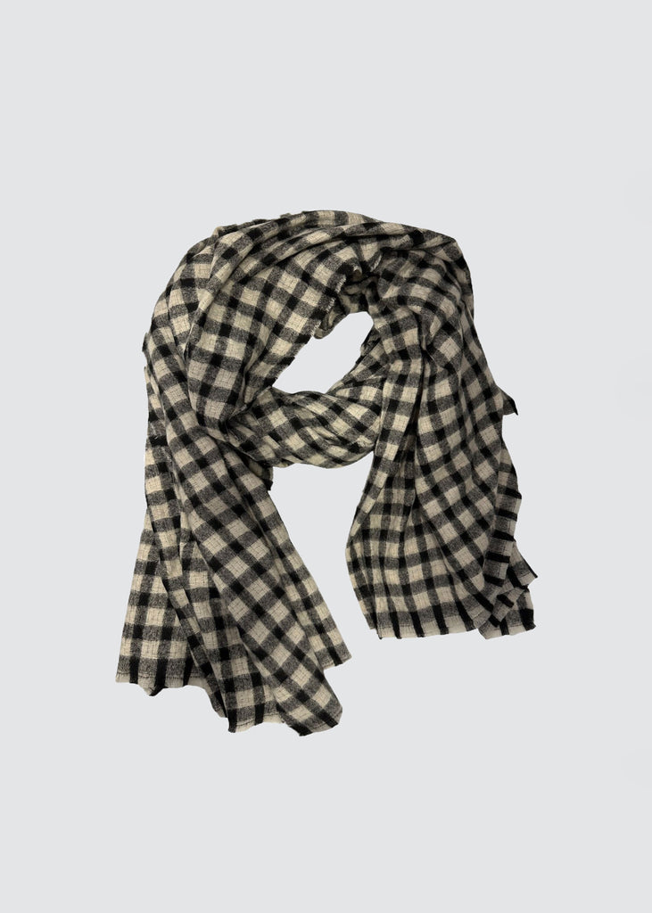 Hat Attack Elle Plaid Scarf