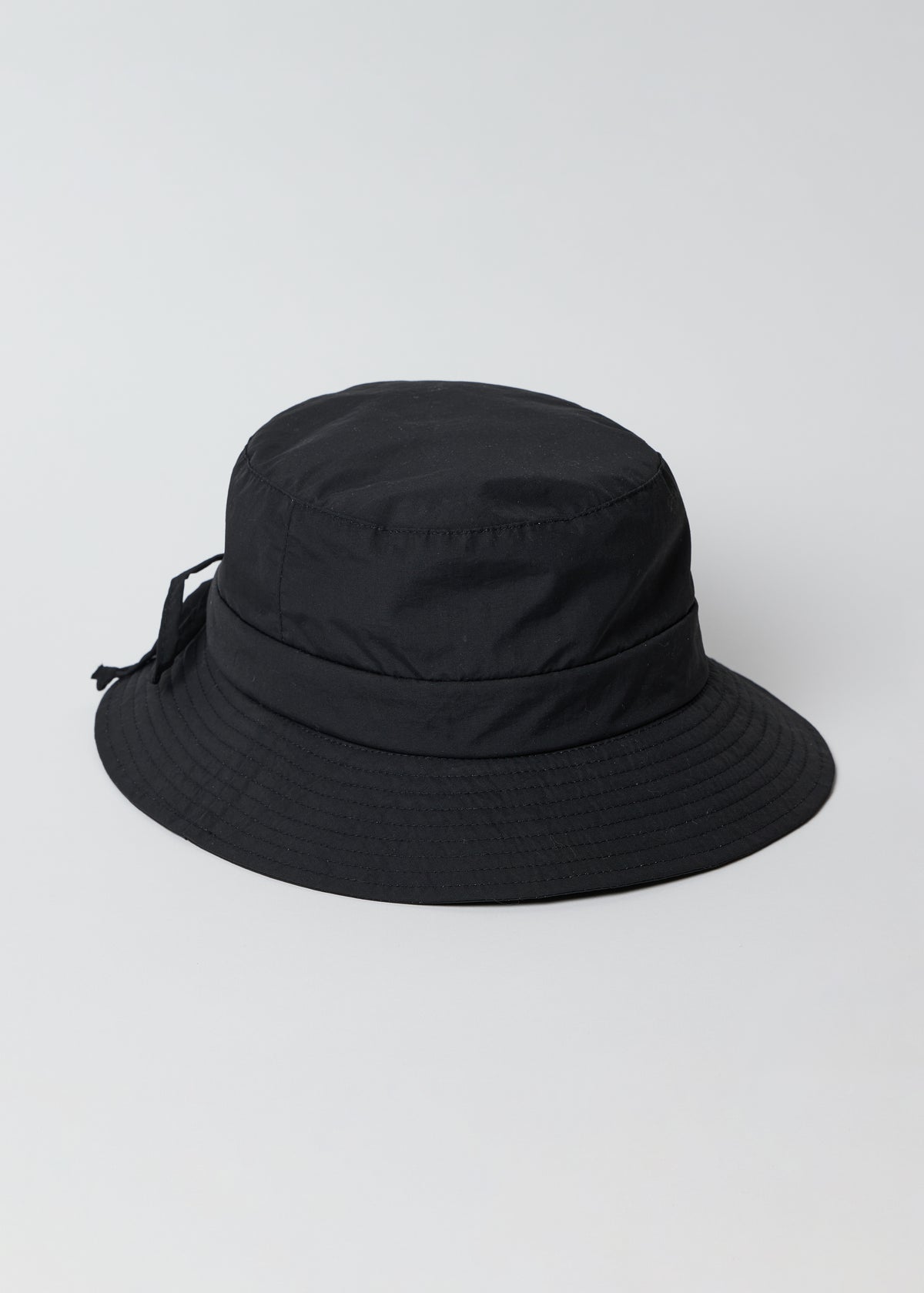 6679 Bucket Hat – Black Waterproof Windproof Lightweight Unisex Hat Wetterhorn Packable Waterproof Bucket Hat | Aspen Collection main image 4